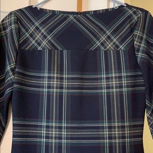 Zara sleek and sexy midi plaid sheath dress